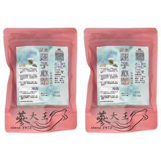 蔘大王 退火蓮子心茶包 特選五加 甘草, 6g, 10包, 2袋