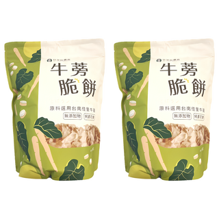佳里區農會 牛蒡脆餅 海苔, 80g, 2個