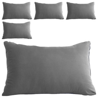 J-bedtime 床寢時光 石墨烯能量羽絲絨枕頭, 5個, 灰色