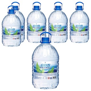 統一 水事紀 麥飯石礦泉水, 5L, 6桶