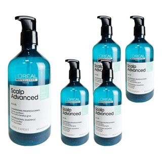 萊雅 絲漾博水楊酸控油洗髮精500ml (油性頭皮適用、深層清潔), 5入