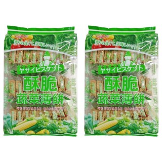 Chiao-E 巧益 酥脆蔬菜薄餅, 270g, 2袋