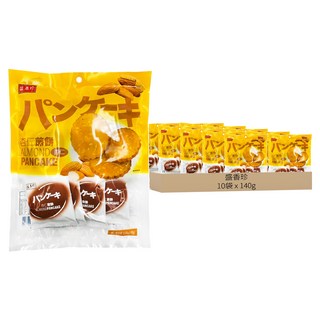 盛香珍 杏仁煎餅 奶蛋素, 140g, 10袋