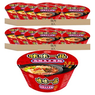 味丹 味味一品 麻辣臭豆腐麵, 16入