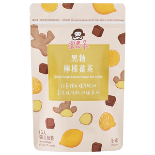蜜思朵 NEW!黑糖檸檬薑茶, 15顆, 17g, 1袋