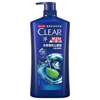 CLEAR 淨 男冰爽薄荷止癢型去屑洗髮乳 增量60%, 1.2kg, 1瓶