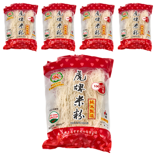 TIGER FOOD 虎牌 純米米粉, 100%純米製造 台灣製造, 260g, 5袋