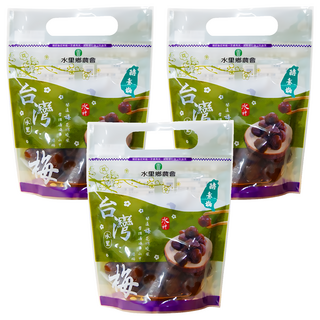 水里鄉農會台灣梅 酵素梅, 500g, 3包