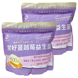世華生技 常好蔓越莓益生菌 30包, 60g, 2袋