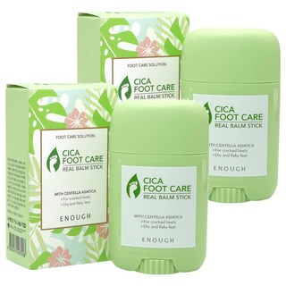 ENOUGH 積雪草護足膏，乾裂腳跟護理, 1入, 2個, 20g