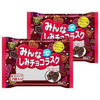 NIKKOH日幸 可可風味麵包丁, 2個, 70g