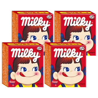 FUJIYA 不二家 牛奶糖盒, 4個, 25.2g