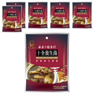 飛馬 十全養生湯 精選養生藥膳, 45g, 6包