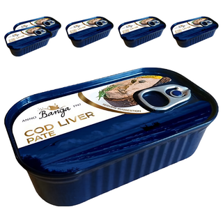 BANGA 鱈魚肝醬 115g, 6罐