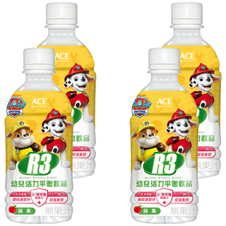 Glory Nutria 維維樂 ACE SCIENCE R3 幼兒活力平衡飲品 蘋果口味, 350ml, 4瓶