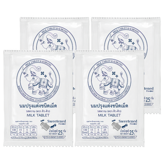 泰國 皇家牛奶片, 25g, 4包