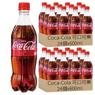Coca-Cola 可口可樂 櫻桃口味可樂, 600ml, 48個