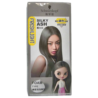 Schwarzkopf 施華蔻 FRESHLIGHT 泡泡染, 霧光灰, 1盒