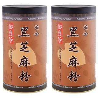 御復珍 黃金黑芝麻粉, 600g, 2罐