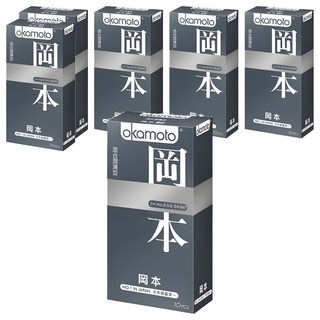 okamoto 岡本 混合潤薄型保險套, 10個, 6盒