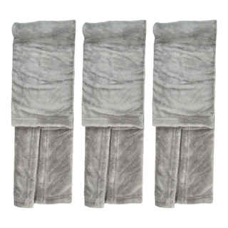 CB JAPAN carari DAY premium系列 超細纖維毛巾 浴巾/擦頭巾, 淺灰色, 3個