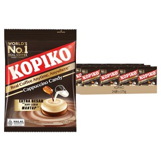 KOPIKO 咖啡牛奶風味糖果, 175g, 24袋