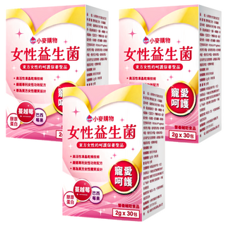 女性益生菌 A116, 30包, 2g, 3盒