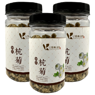 公館鄉農會 杭菊茶，台灣苗栗在地杭菊，農藥檢驗 安全無毒, 25g, 1罐, 3罐