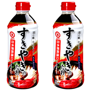 Marukin 丸金 壽喜燒用醬, 日本原裝進口, 道地日式風味, 香醇濃郁, 500ml, 2瓶