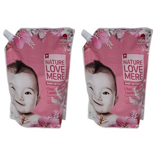 NATURE LOVE MERE 林貝兒 抗臭洗衣精, 1.3L, 2包