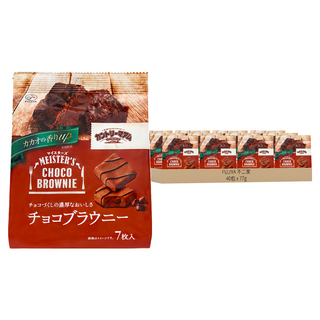 FUJIYA 不二家 職人巧克力布朗尼, 77g, 40包