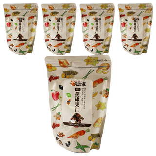 元氣家 綜合健康果仁 養生聖品, 200g, 5包