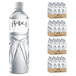 味丹 多喝水 礦泉水, 600ml, 96瓶