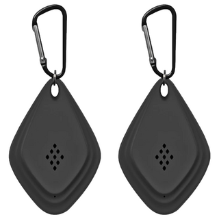 小麥購物 超聲波驅蚊器 G332 11 x 4.5 x 1.5cm 經典黑, 32g, 2個