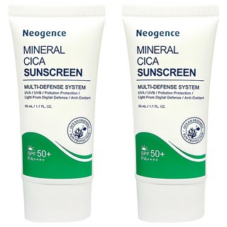 Neogence 霓淨思 積雪草純物理舒敏防曬乳 海洋友善 SPF50+ PA++++, 2個, 50ml