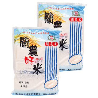 關山農會好米, CNS二等, 3.4kg, 2包