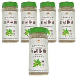 新光洋菜 白胡椒鹽, 470g, 5瓶