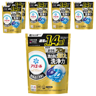 ARIEL 4D立體洗衣膠球補充包 含漂白成份, 13顆, 6袋