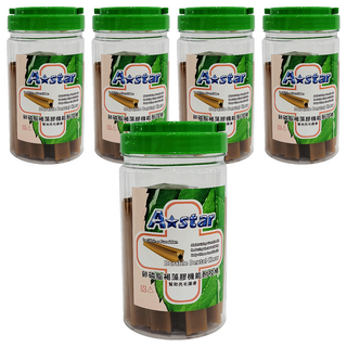 A star 卵磷脂褐藻膠機能耐咬棒 (亮毛護膚)-罐裝, Tuna, 640g, 5罐