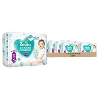 Pampers 幫寶適 原廠公司貨 清新幫拉拉褲/尿布 12~17kg, XL, 304片