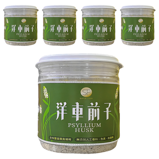 SUPER FOOD 洋車前子 豐富膳食纖維 增加飽足感 幫助排便順暢, 100g, 1入, 5罐