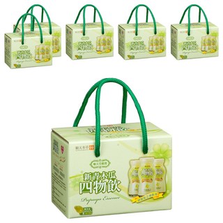 順天本草 新青木瓜四物飲禮盒 Papaya Essence, 6瓶, 100ml, 6盒