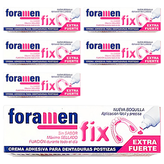 foramen 假牙黏著劑 45g, 1入, 6條