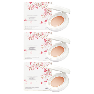 Sesedior 希希娣兒 台灣公司貨 潤透光感防曬舒芙蕾水凝霜, 3個, 15g