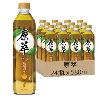 原萃 文山包種烏龍茶, 無糖 無香料 雲霧工法, 580ml, 24瓶