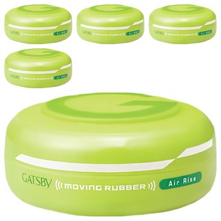 GATSBY 空氣塑型髮腊 綠色, 80g, 5罐