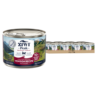ZIWI 巔峰 全齡貓 鮮肉主食罐, 鹿肉, 185g, 12罐