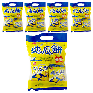 安堡 地瓜餅 酥脆奶香濃 採用新鮮地瓜, 220g, 5袋