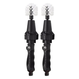 水驅強力清洗刷 黑色 2支 高速旋轉 多用途清潔