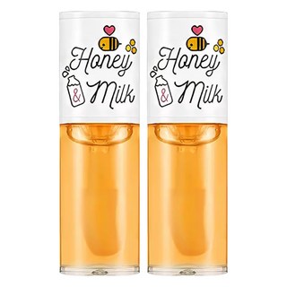 A'pieu 蜂蜜牛奶護唇油, 5g, 2支